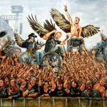 Ausstellung von Jens Rusch – W:O*Art im Autohaus Nord-Ostsee Automobile Lemmy ist unter uns