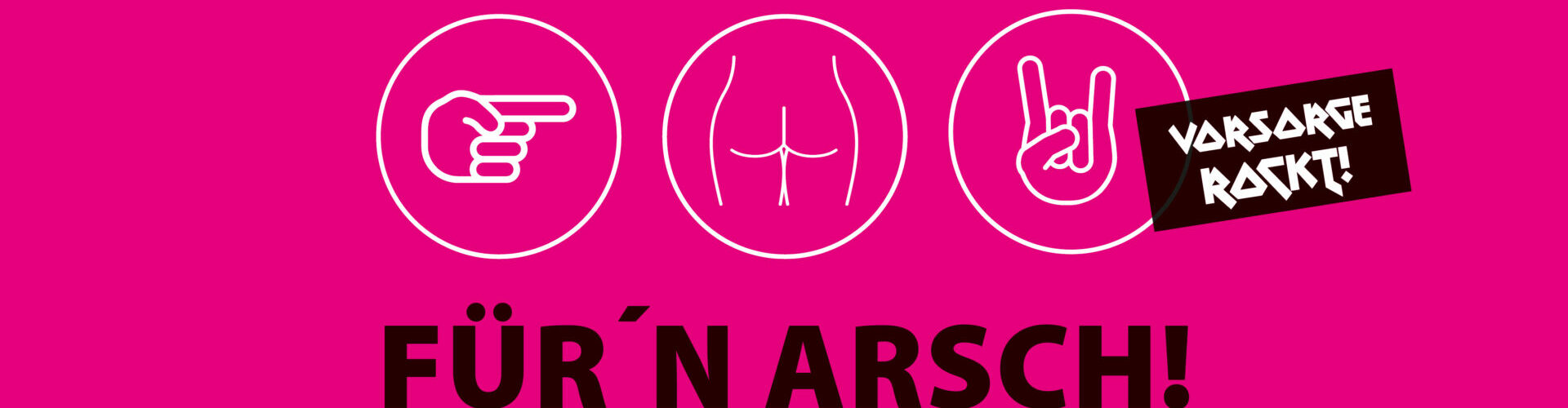 Darmkrebsvorsorge – Kliniken rufen auf dem Wacken Open Air provokant zur Vorsorge auf