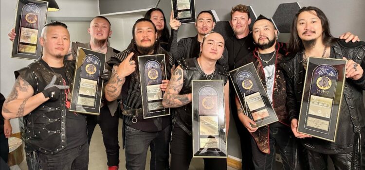 Die mongolische Band The HU erhielt den Impala Double Gold Award