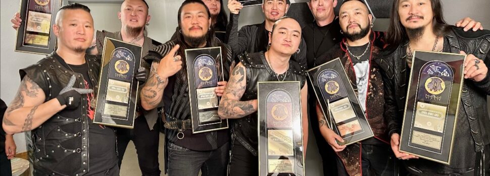 Die mongolische Band The HU erhielt den Impala Double Gold Award