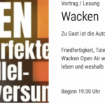 LESUNG in der KRONBERGER BÜCHERSTUBE – WACKEN - das perfekte Paralleluniversum: Was die Gesellschaft von Metalheads lernen kann. Bildschirmfoto 2025-05-19 um 20.13.35