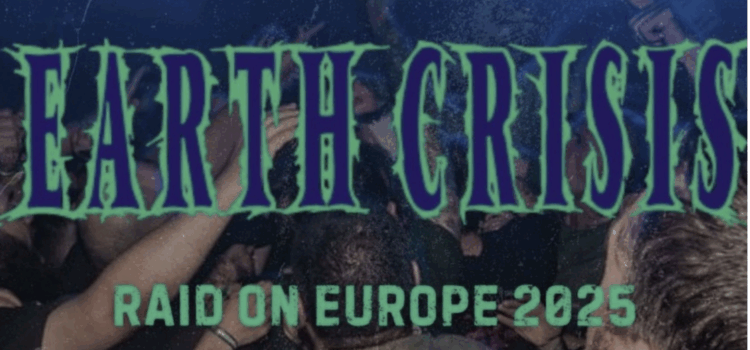 Earth Crisis / Blinded auf RAID ON EUROPE 2025 Tour