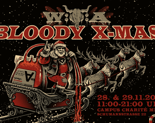 Bloody X-Mas Markt 2025 – Blutspendeaktion des Wacken Open Air und der ZTB Blutspende der Charité – Universitätsmedizin Berlin