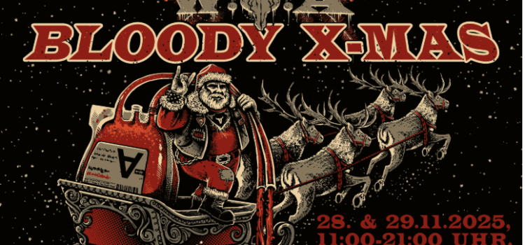 Bloody X-Mas Markt 2025 – Blutspendeaktion des Wacken Open Air und der ZTB Blutspende der Charité – Universitätsmedizin Berlin