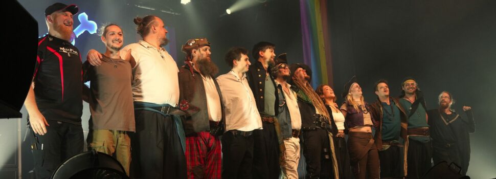 FOTOSTRECKE: Mr. Hurley & Die Pulveraffen mit Vroudenspil und MacPiet in der Batschkapp Frankfurt