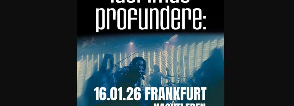 VERLOSUNG: 2 Tickets für Lacrimas Profundere – Live 2026 im Nachtleben Frankfurt am 16.1.