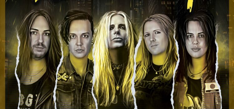 MIDNITE CITY mit Neuling „Bite The Bullet“ – die Könige des Hair Metal sind zurück