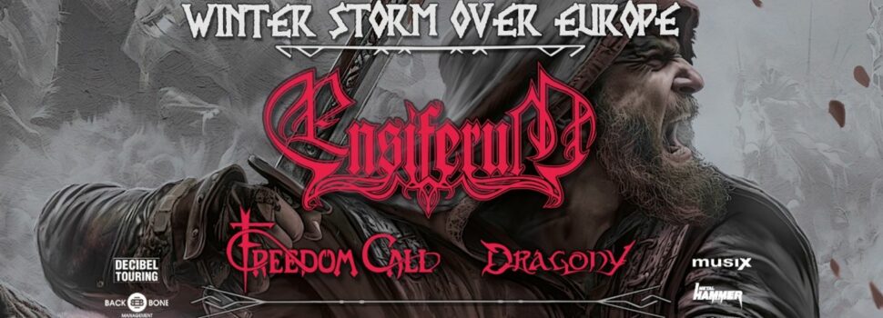 VERLOSUNG:  2 x 2 Tickets für ENSIFERUM auf WINTERSTORM OVER EUROPE in der Batschkapp Frankfurt