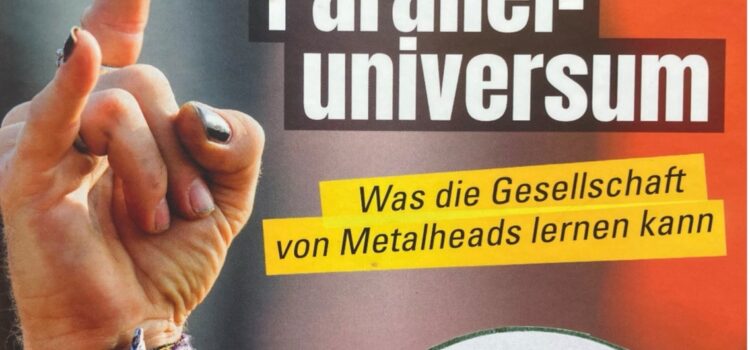 LESUNG in KELTERN: WACKEN – das perfekte Paralleluniversum: Was die Gesellschaft von Metalheads lernen kann.