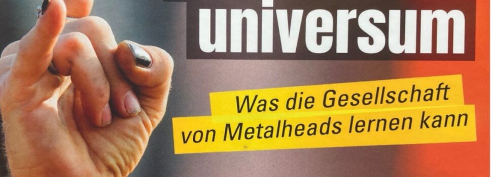 LESUNG in KELTERN: WACKEN – das perfekte Paralleluniversum: Was die Gesellschaft von Metalheads lernen kann.