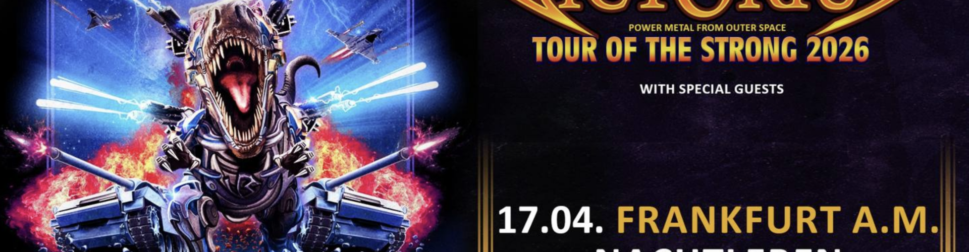 Verlosung: 2 Tickets für VICTORIUS im Nachtleben Frankfurt