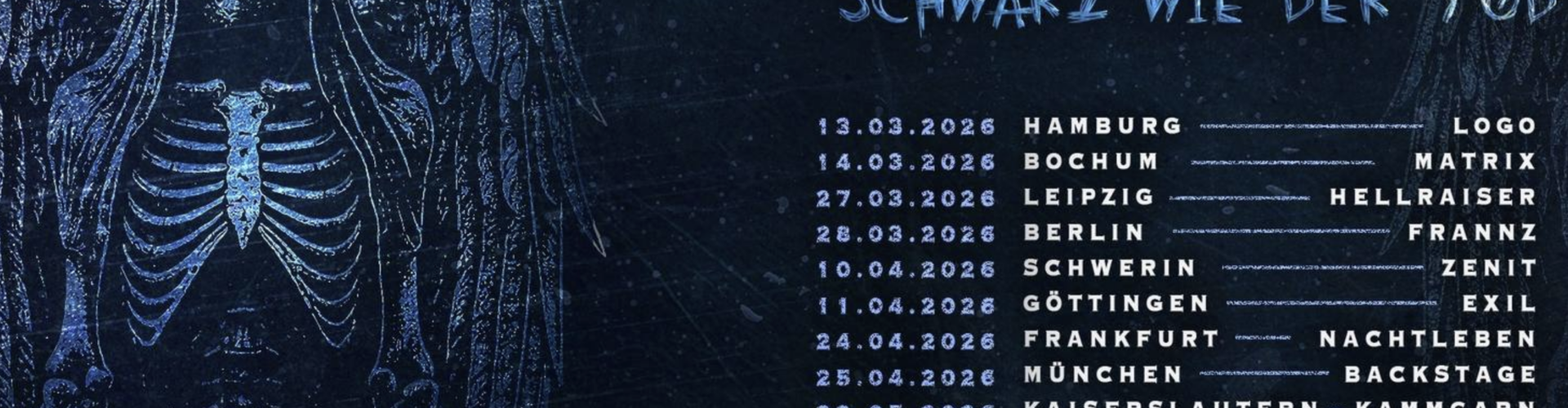 Verlosung: 2 Tickets für STAHLMANN im Nachtleben Frankfurt