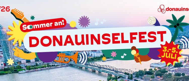 Die Donauinsel ruft zum Sommerstart – das #dif26 Line-up steht fest