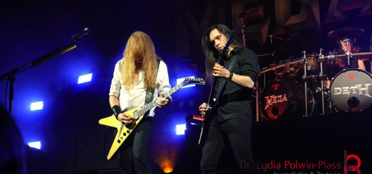 Wenn Legenden alte Mauern erzittern lassen – Megadeth und Anthrax gestern im Wiener Gasometer – FOTOSTRECKEN und Konzertbericht