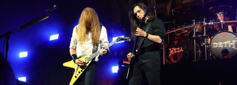 Wenn Legenden alte Mauern erzittern lassen – Megadeth und Anthrax gestern im Wiener Gasometer – FOTOSTRECKEN und Konzertbericht