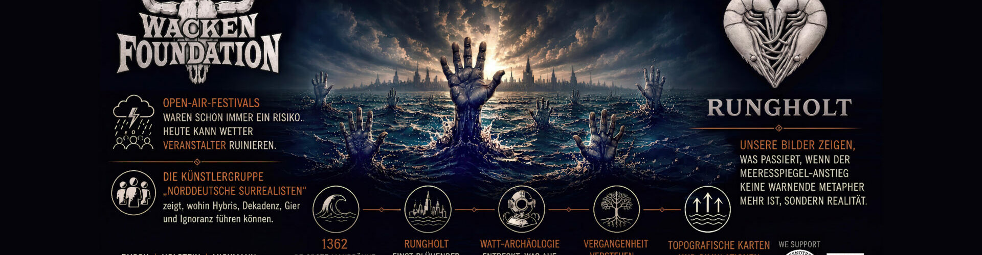 Norddeutscher Surrealismus trifft Wacken-Spirit
