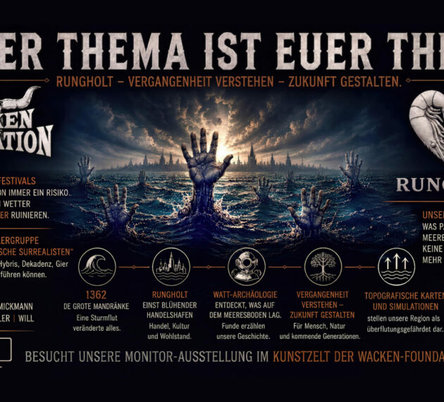 Norddeutscher Surrealismus trifft auf Wacken-Spirit