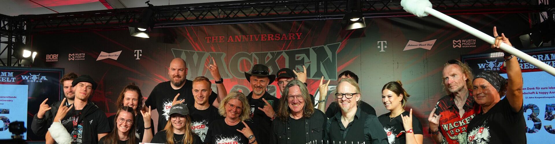 Metalheads retten Leben – 682 neue Registrierungen beim W:O:A 2026